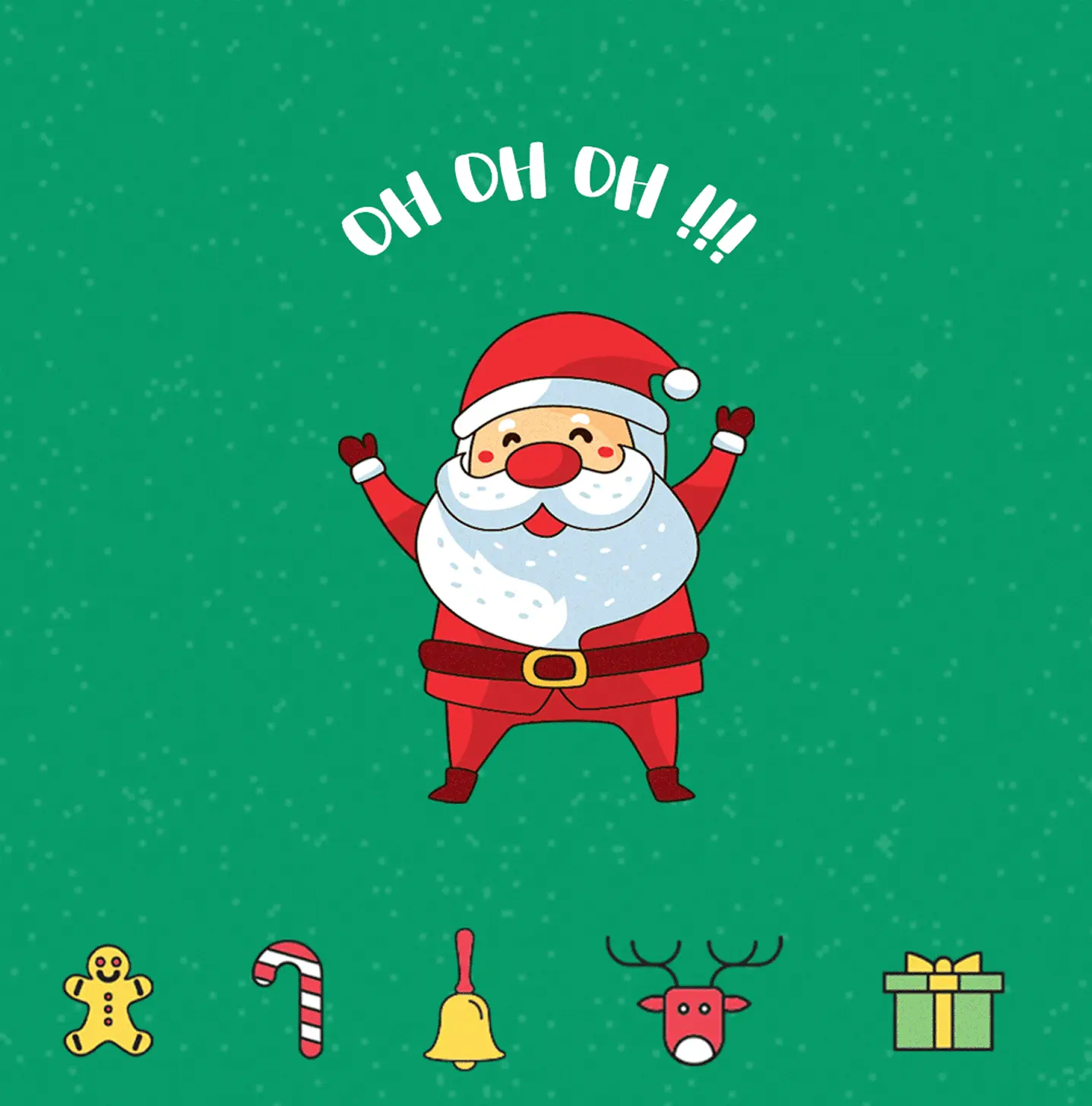 Christmas themed creative social media post design