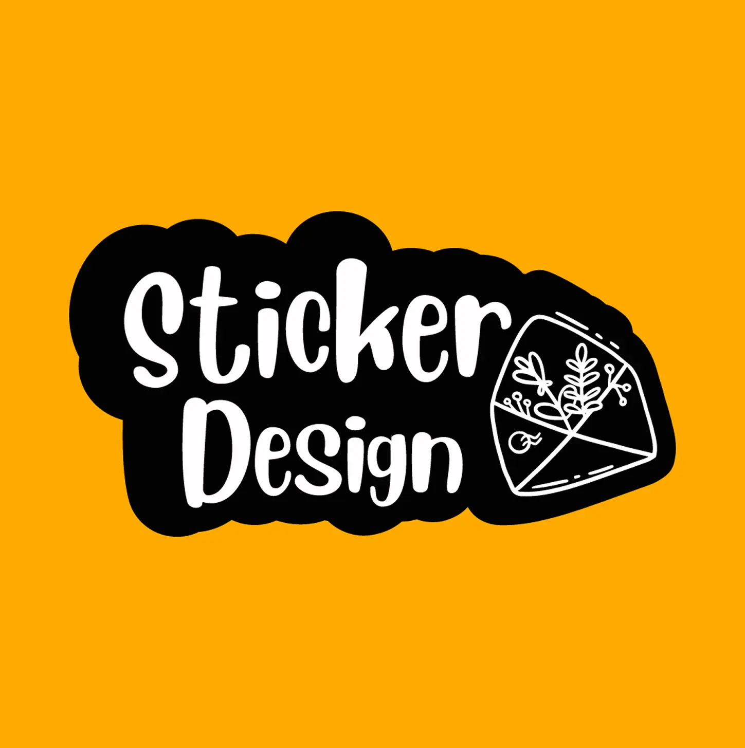 Creative sticker design collection created by Pratichee Chaudhary